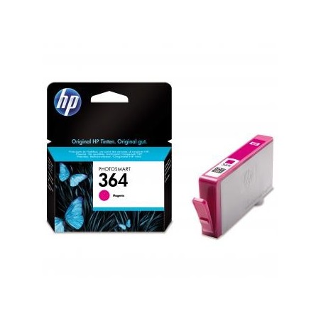 HP oryginalny ink / tusz CB319EE, HP 364, magenta, 300s