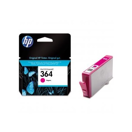 HP oryginalny ink / tusz CB319EE, HP 364, magenta, blistr, 300s