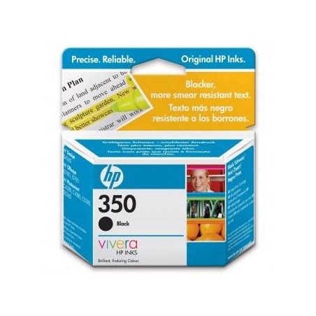 HP oryginalny ink / tusz CB335EE, HP 350, black, 4,5ml HP oryginalny ink / tusz CB335EE, HP 350, black, 4,5ml
