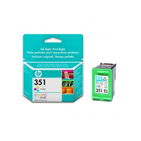 HP oryginalny ink / tusz CB337EE, HP 351, color, 3,5ml HP oryginalny ink / tusz CB337EE, HP 351, color, 3,5ml