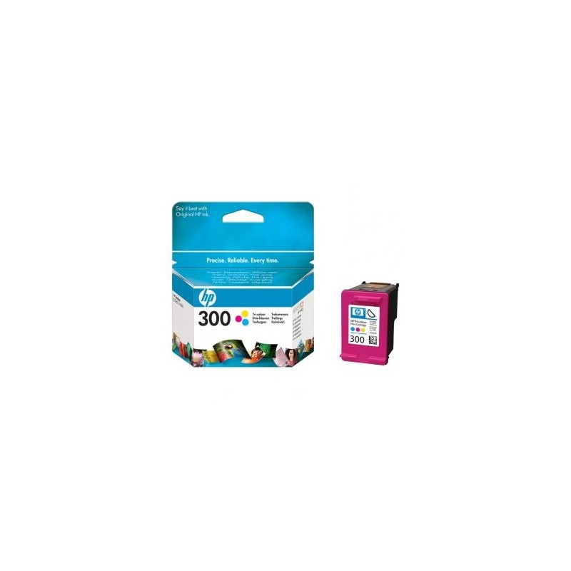 HP oryginalny ink / tusz CC643EE, HP 300, color, 165s, 4ml HP oryginalny ink / tusz CC643EE, HP 300, color, 165s, 4ml