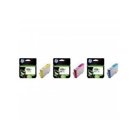 HP oryginalny ink / tusz CD972AE, HP 920XL, cyan, 700s HP oryginalny ink / tusz CD972AE, HP 920XL, cyan, 700s