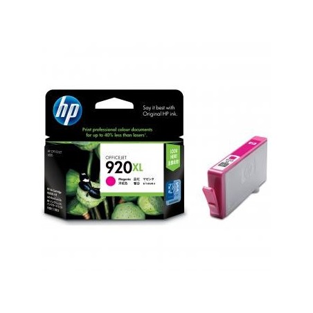 HP oryginalny ink / tusz CD973AE, HP 920XL, magenta, 700s HP oryginalny ink / tusz CD973AE, HP 920XL, magenta, 700s