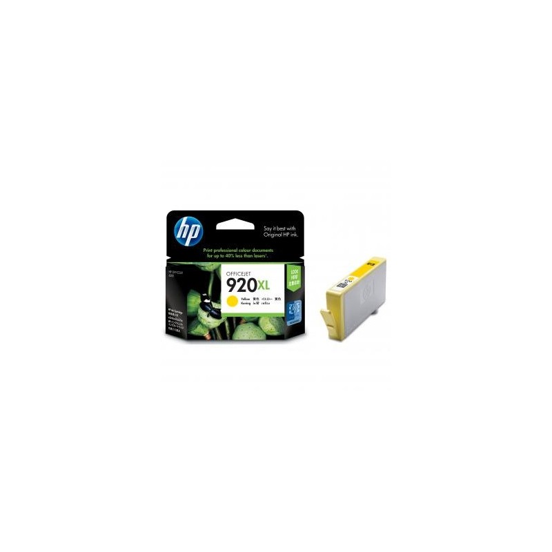 HP oryginalny ink / tusz CD974AE, HP 920XL, yellow, 700s