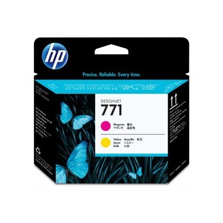 HP oryginalny głowica drukująca CE018A, HP 771, magenta/yellow