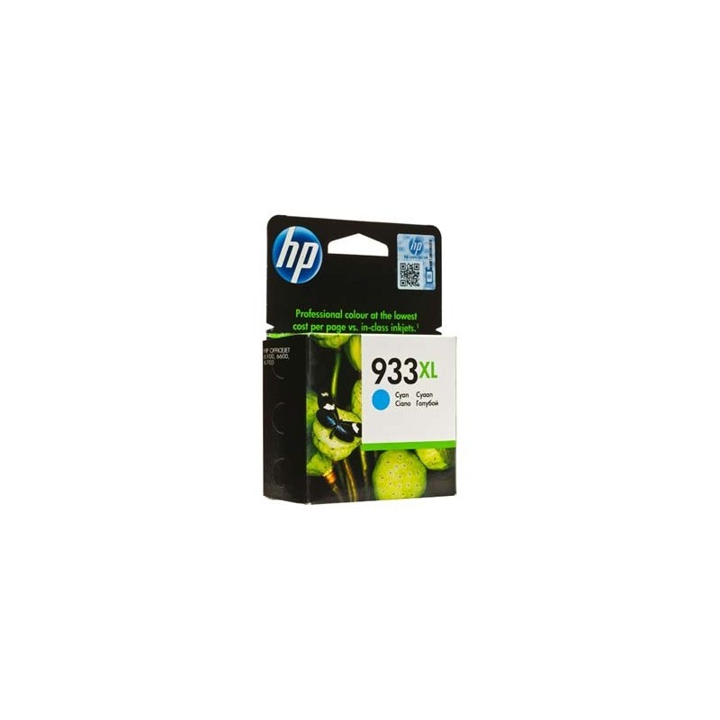 HP oryginalny ink / tusz CN054AE, HP 933XL, cyan, 825s