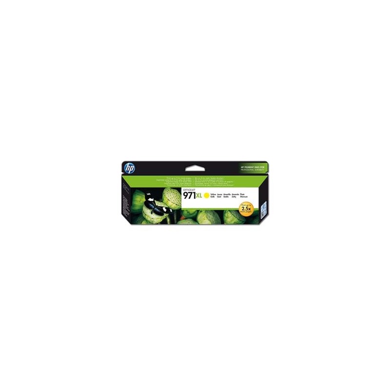 HP oryginalny ink / tusz CN628AE, HP 971XL, yellow, 6600s