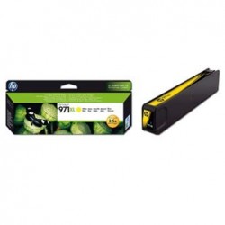 HP oryginalny ink / tusz CN628AE, HP 971XL, yellow, 6600s HP oryginalny ink / tusz CN628AE, HP 971XL, yellow, 6600s