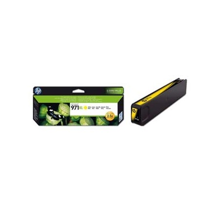 HP oryginalny ink / tusz CN628AE, HP 971XL, yellow, 6600s HP oryginalny ink / tusz CN628AE, HP 971XL, yellow, 6600s