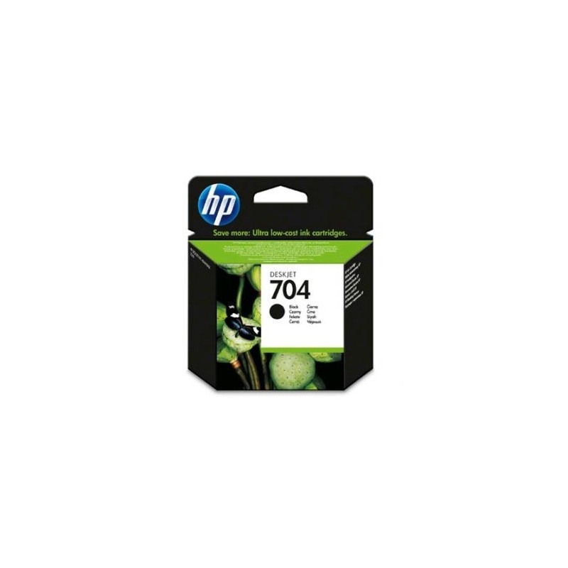 HP oryginalny ink / tusz CN692AE, HP 704, czarna, 480s, 6mlml