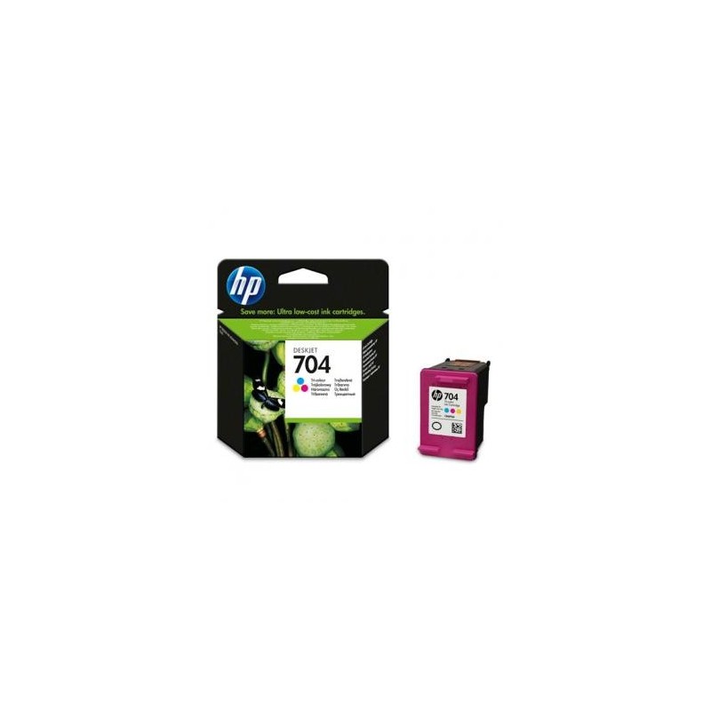 HP oryginalny ink / tusz CN693AE, HP 704, color, 200s, 5,5 mlml HP oryginalny ink / tusz CN693AE, HP 704, color, 200s, 5,5 mlml