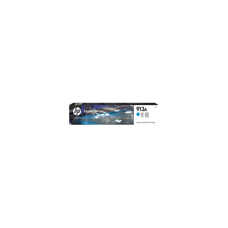 HP oryginalny ink / tusz F6T77AE, HP 913A, cyan, 3000s, 37ml, high capacity