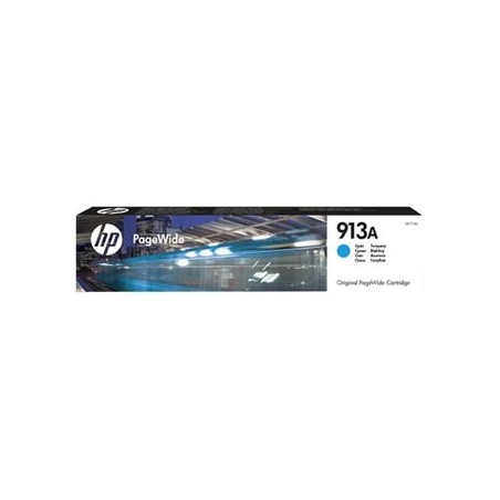 HP oryginalny ink / tusz F6T77AE, HP 913A, cyan, 3000s, 37ml, high capacity HP oryginalny ink / tusz F6T77AE, HP 913A, cyan, 3000s, 37ml, high capacity