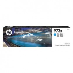 HP oryginalny ink / tusz F6T81AE, HP 973X, cyan, 7000s, 82ml