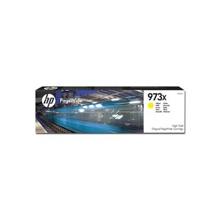 HP oryginalny ink / tusz F6T83AE, HP 973X, yellow, 7000s, 82ml HP oryginalny ink / tusz F6T83AE, HP 973X, yellow, 7000s, 82ml