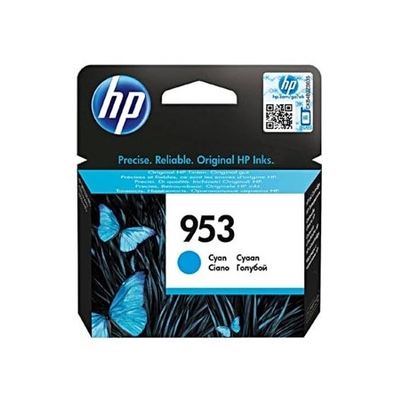 HP oryginalny ink / tusz F6U12AE, HP 953, cyan, 700s, 10ml HP oryginalny ink / tusz F6U12AE, HP 953, cyan, 700s, 10ml