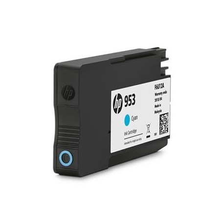 HP oryginalny ink / tusz F6U12AE, HP 953, cyan, blistr, 700s, 10ml HP oryginalny ink / tusz F6U12AE, HP 953, cyan, blistr, 700s, 10ml