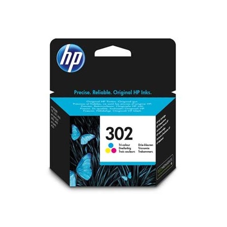 HP oryginalny ink / tusz F6U65AE, HP 302, color, 165/165/165s, 4ml HP oryginalny ink / tusz F6U65AE, HP 302, color, 165/165/165s, 4ml