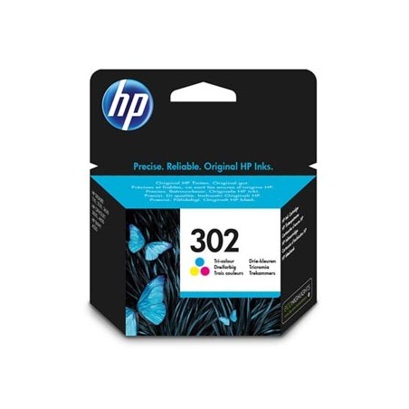 HP oryginalny ink / tusz F6U65AE, HP 302, color, blistr, 165/165/165s, 4ml