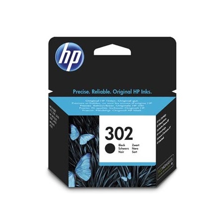 HP ink / tusz F6U66AE, HP 302, black, blistr, 190s, 3.5ml