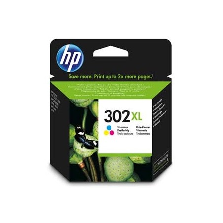 HP oryginalny zestaw tuszy F6U67AE, HP 302XL, color, 330s, 8ml HP oryginalny zestaw tuszy F6U67AE, HP 302XL, color, 330s, 8ml