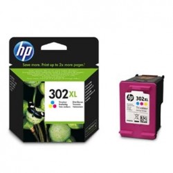 HP oryginalny zestaw tuszy F6U67AE, HP 302XL, color, 330s, 8ml HP oryginalny zestaw tuszy F6U67AE, HP 302XL, color, 330s, 8ml