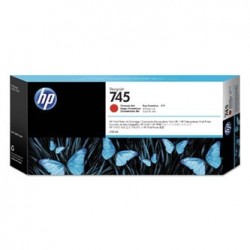 HP oryginalny ink / tusz F9K06A, HP 745, chromatic red, 300ml