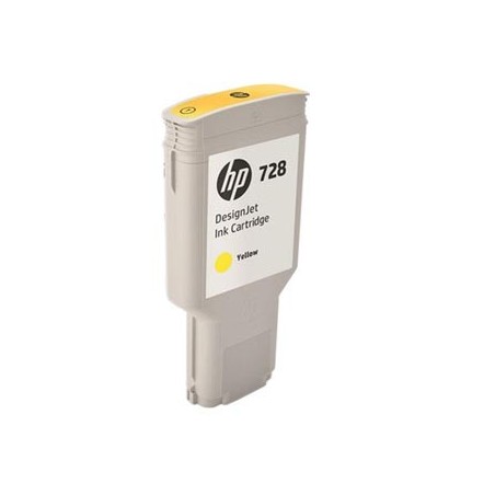 HP oryginalny ink / tusz F9K15A, HP 728, yellow, 300ml