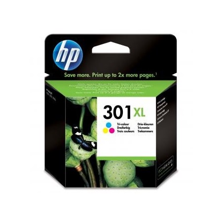 HP oryginalny ink / tusz CH564EE, HP 301XL, color, blistr, 300s HP oryginalny ink / tusz CH564EE, HP 301XL, color, blistr, 300s