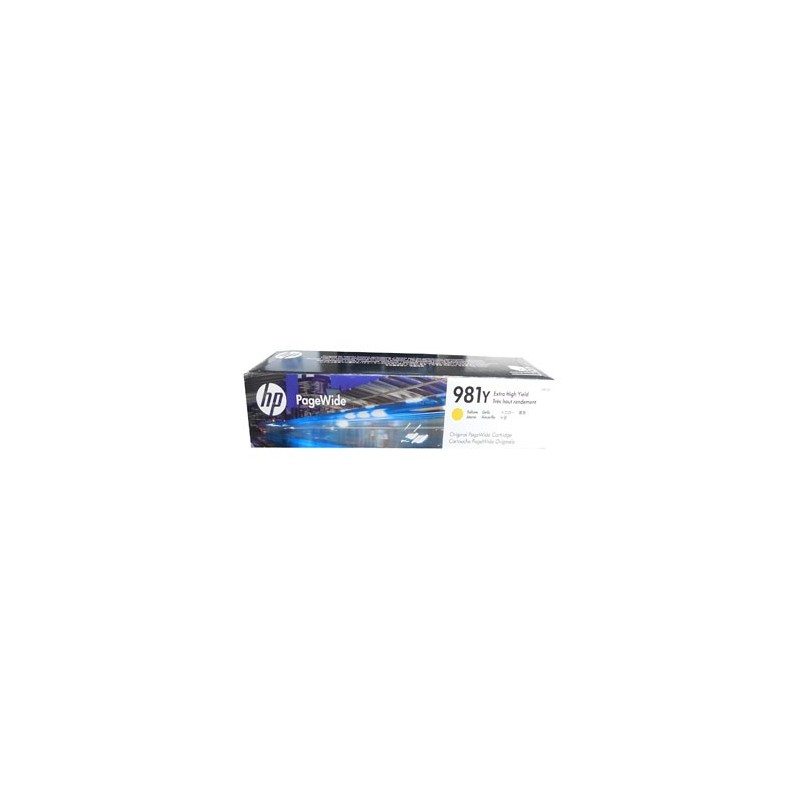 HP oryginalny ink / tusz L0R15A, HP 981Y, yellow, 16000s, 185ml, extra duża pojemność