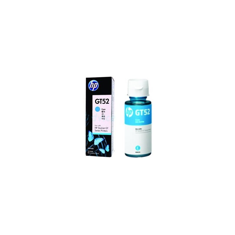 HP oryginalny ink bottle M0H54AE, HP GT52, cyan, 8000s, 70ml HP oryginalny ink bottle M0H54AE, HP GT52, cyan, 8000s, 70ml