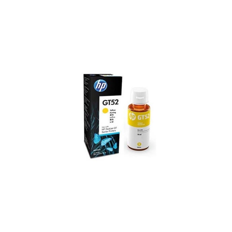 HP oryginalny ink bottle M0H56AE, HP GT52, yellow, 8000s, 70ml HP oryginalny ink bottle M0H56AE, HP GT52, yellow, 8000s, 70ml