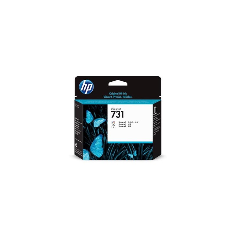 HP oryginalny głowica drukująca P2V27A, HP 731, black, 1szt