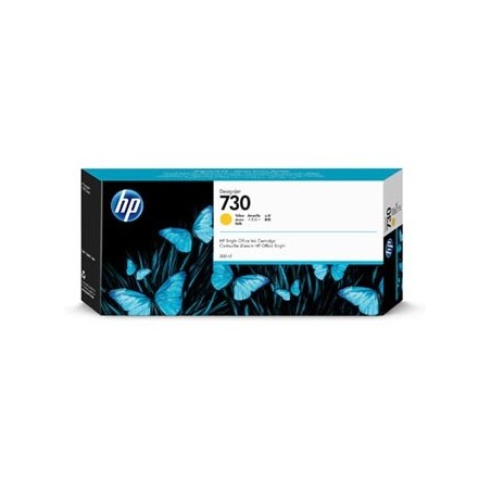 HP oryginalny ink / tusz P2V70A, HP 730, yellow, 300ml HP oryginalny ink / tusz P2V70A, HP 730, yellow, 300ml
