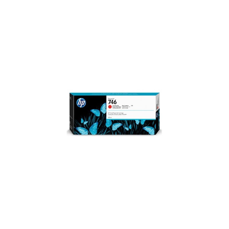 HP oryginalny ink / tusz P2V81A, HP 746, chromatic red, 300ml HP oryginalny ink / tusz P2V81A, HP 746, chromatic red, 300ml