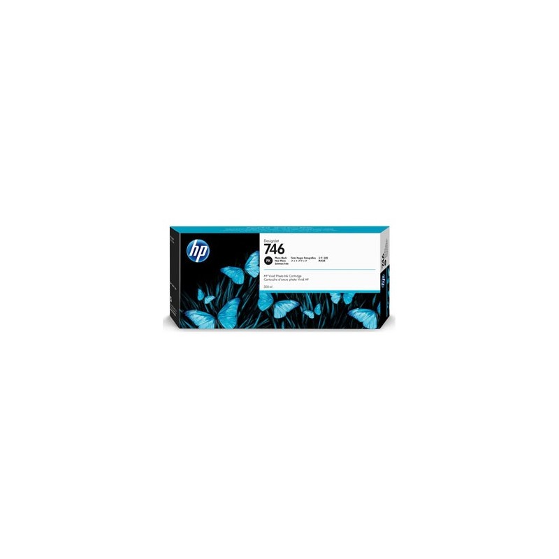 HP oryginalny ink / tusz P2V82A, HP 746, photo black, 300ml HP oryginalny ink / tusz P2V82A, HP 746, photo black, 300ml