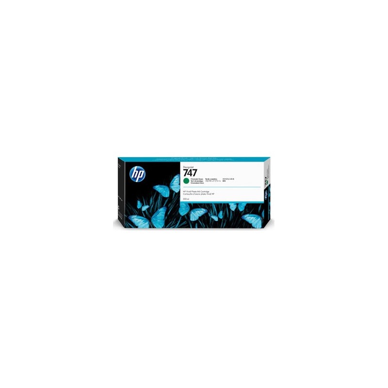 HP oryginalny ink / tusz P2V84A, HP 747, chromatic green, 300ml
