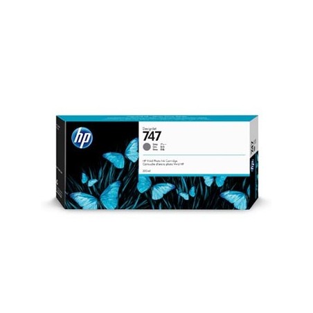 HP oryginalny ink / tusz P2V86A, HP 747, gray, 300ml HP oryginalny ink / tusz P2V86A, HP 747, gray, 300ml