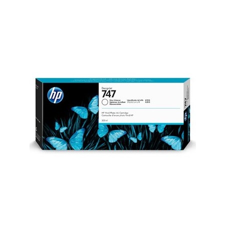 HP oryginalny wzmacniający połysk P2V87A, HP 747, Gloss Enhancer Cartridge, 300ml HP oryginalny wzmacniający połysk P2V87A, HP 747, Gloss Enhancer Cartridge, 300ml