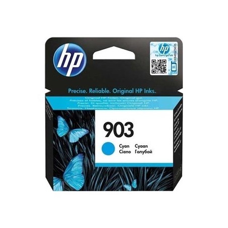 HP oryginalny ink / tusz T6L87AE, HP 903, cyan, 315s, 4ml HP oryginalny ink / tusz T6L87AE, HP 903, cyan, 315s, 4ml