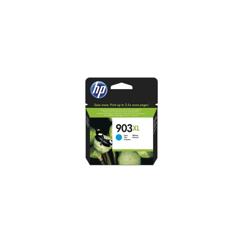 HP oryginalny ink / tusz T6M03AE, HP 903XL, cyan, blistr, 825s, 9.5ml, high capacity