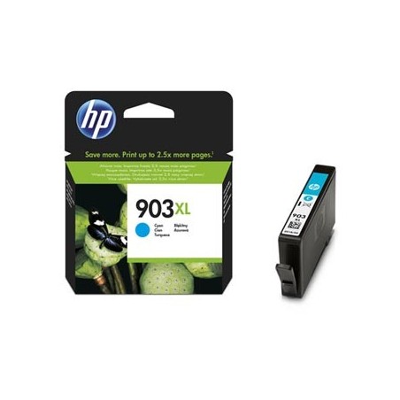 HP oryginalny ink / tusz T6M03AE, HP 903XL, cyan, 825s, 9.5ml, high capacity HP oryginalny ink / tusz T6M03AE, HP 903XL, cyan, 825s, 9.5ml, high capacity