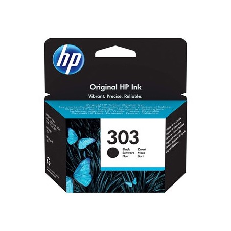 HP oryginalny ink / tusz T6N02AE, HP 303, black, 200s HP oryginalny ink / tusz T6N02AE, HP 303, black, 200s