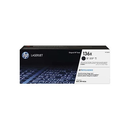 HP oryginalny toner W1360X, HP 136X, black, 2600s