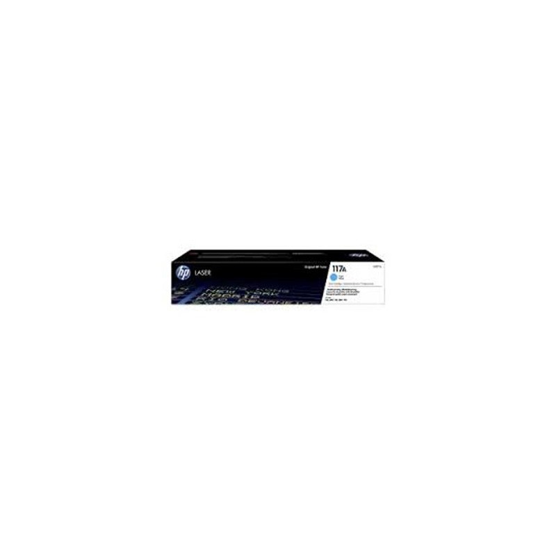 HP oryginalny toner W2071A, HP 117A, cyan, 700s