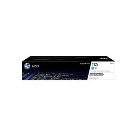 HP oryginalny toner W2071A, HP 117A, cyan, 700s