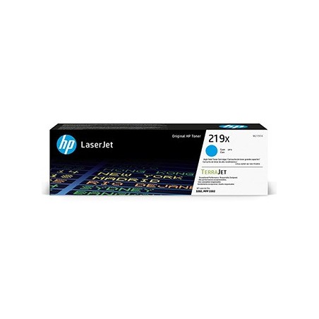 HP TerraJet oryginalny toner W2191X, HP 219X, cyan, 2500s, high capacity