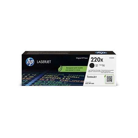 HP oryginalny toner W2200X, HP 220X, black, 7500s, high capacity