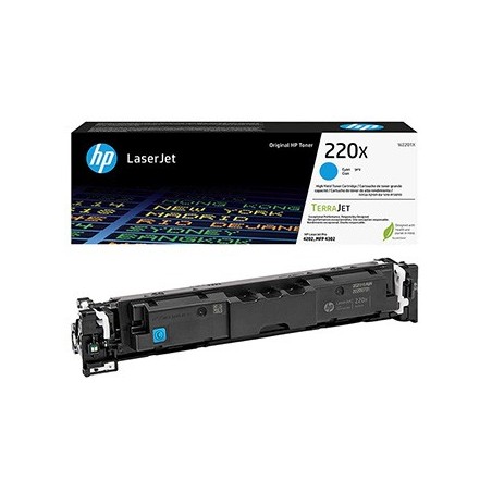 HP oryginalny toner W2201X, HP 220X, cyan, 5500s, high capacity