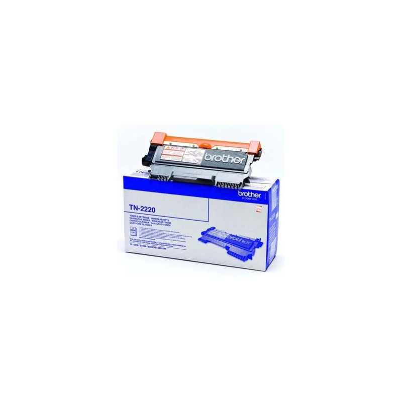 Brother oryginalny toner TN2220, black, 2600s